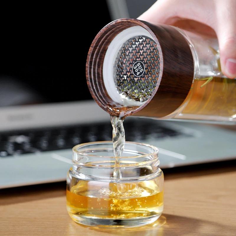 Best Tea Infuser Bottle 2023: Perlure's Portable Loose Leaf Tea