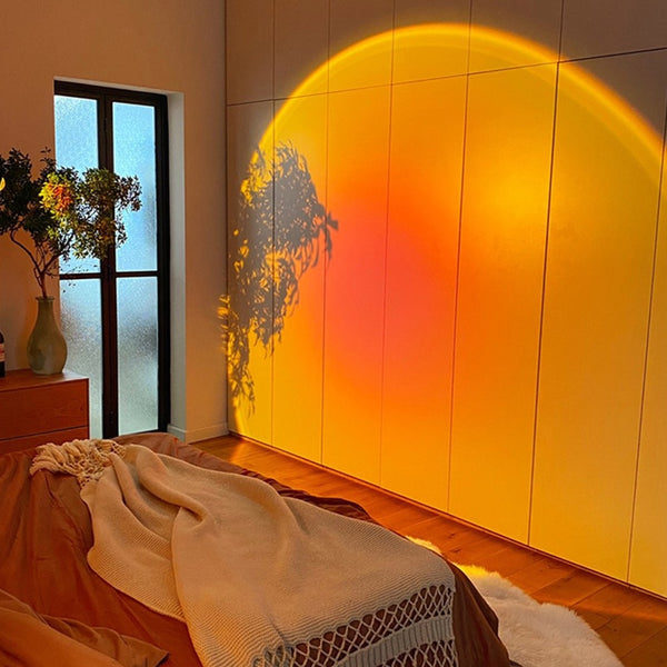 Pure'Sunset™ Sunset & Rainbow Light Projector - Perlure